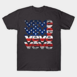 VeVe USA America Flag T-Shirt